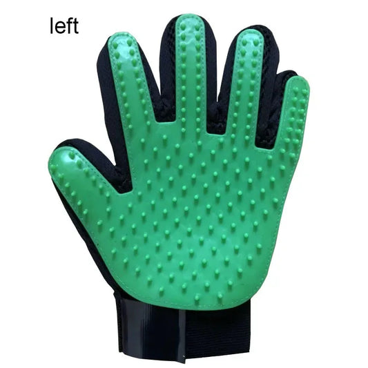 Pet Hair Glove Comb Pet Dog Cat Grooming Cleaning Glove Deshedding Hair Remover Massage Brush Animal Supplies Cat Accessoies