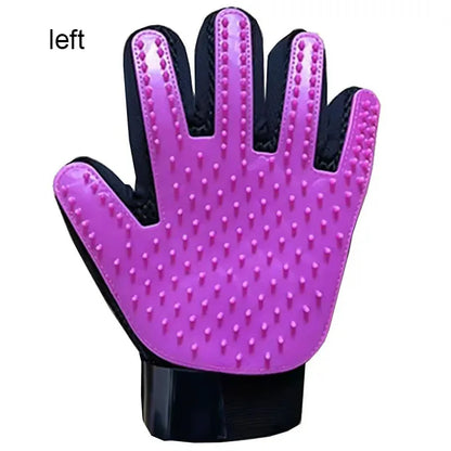 Pet Hair Glove Comb Pet Dog Cat Grooming Cleaning Glove Deshedding Hair Remover Massage Brush Animal Supplies Cat Accessoies