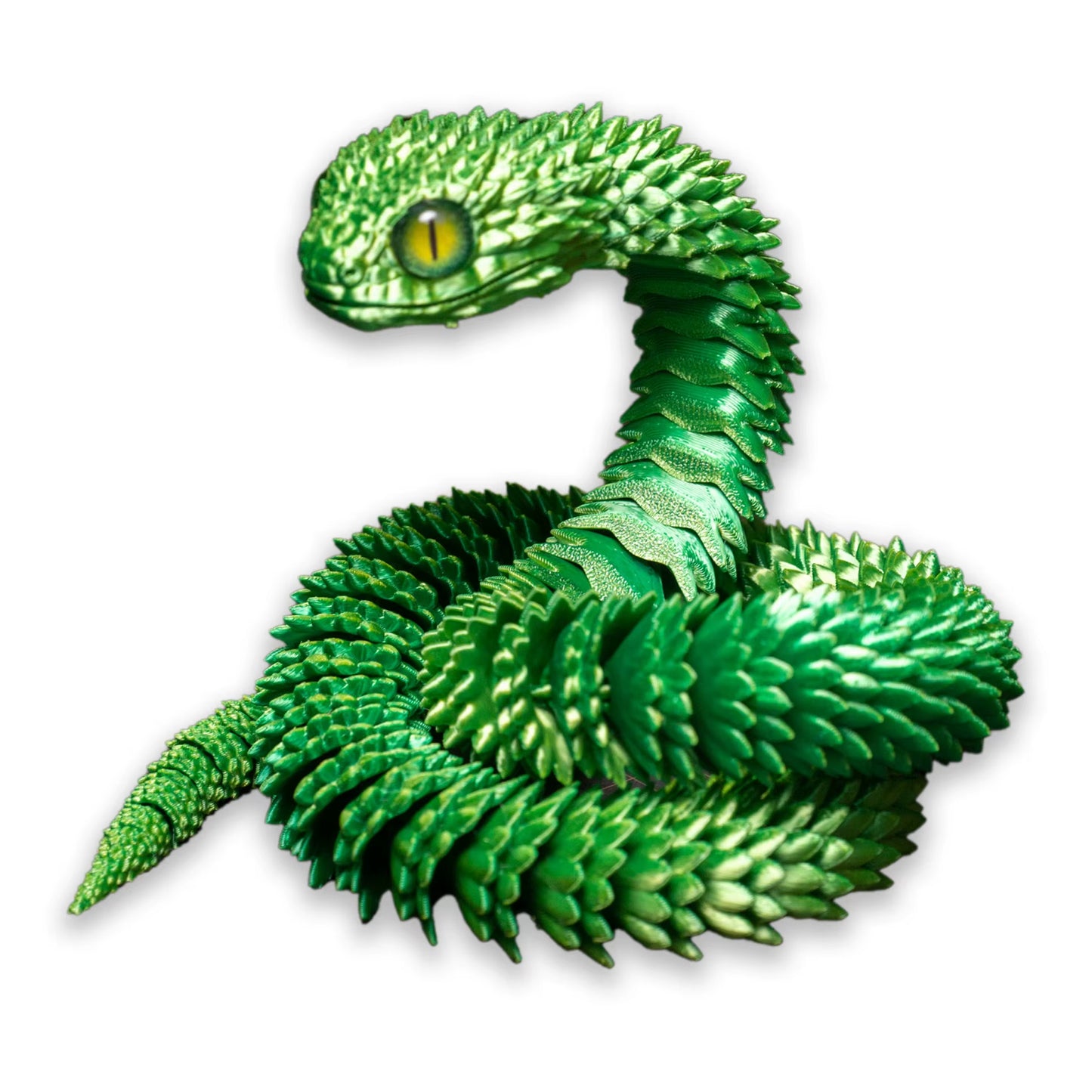 30Cm 3D Printed Snake Toys Funny Printed Animals Snake Christmas New Year Craft Ornament Simulation Animal Home Desktop Ornament