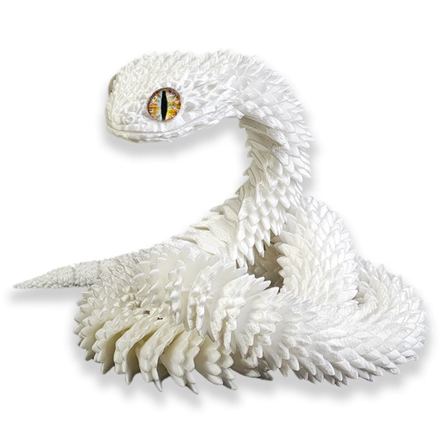 30Cm 3D Printed Snake Toys Funny Printed Animals Snake Christmas New Year Craft Ornament Simulation Animal Home Desktop Ornament