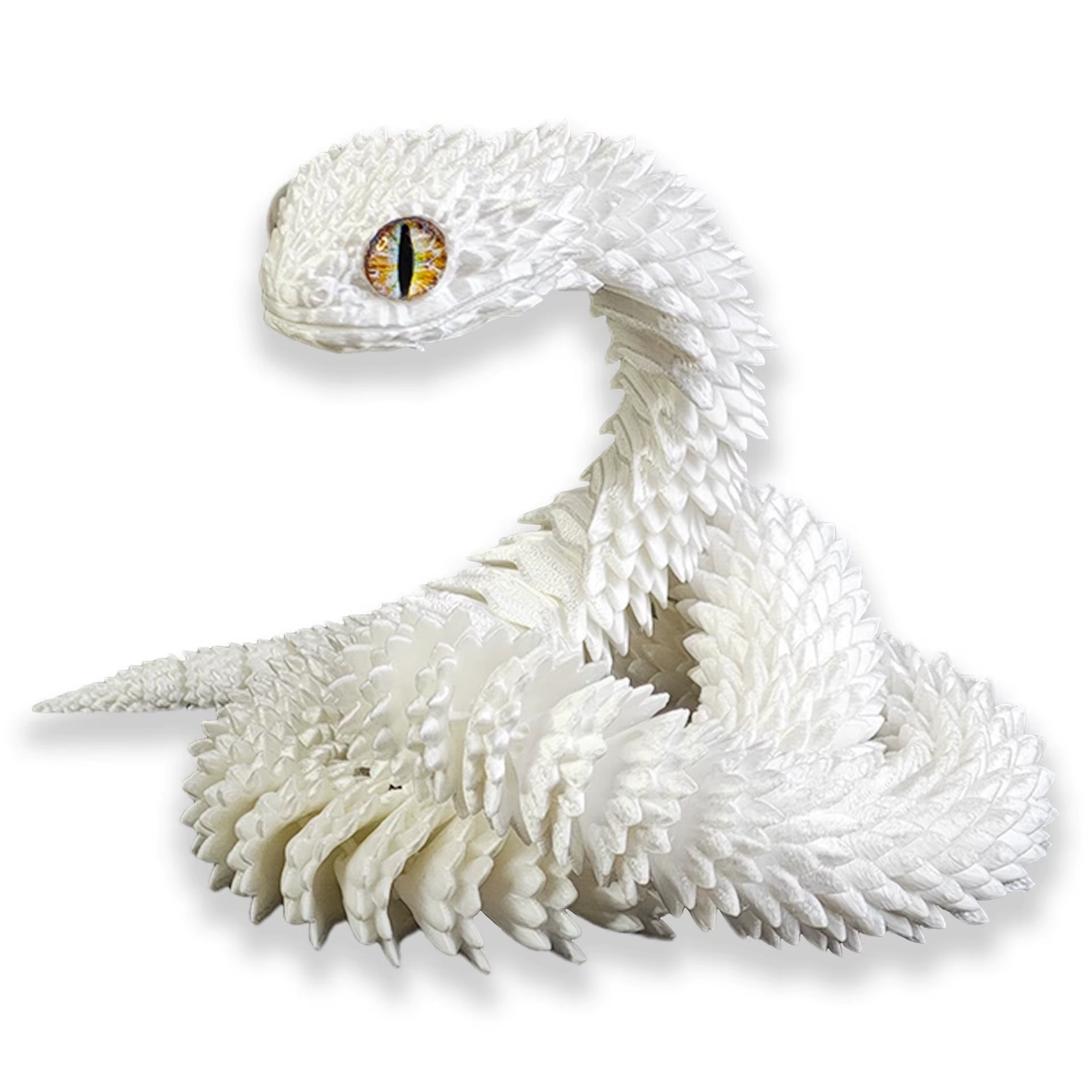 30Cm 3D Printed Snake Toys Funny Printed Animals Snake Christmas New Year Craft Ornament Simulation Animal Home Desktop Ornament